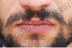 Mouth Man White Average Bearded